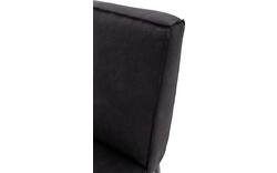Goossens excellent eetkamerbank tom zwart leer - 8210564-02