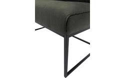 Goossens excellent eetkamerbank tom groen leer - 8210565-02