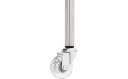 Goossens eetkamerstoel funk grijs leer - 8210584-01
