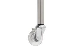 Goossens eetkamerstoel funk grijs leer - 8210591-01