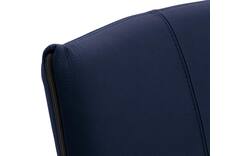 Goossens eetkamerstoel funk blauw leer - 8210592-01