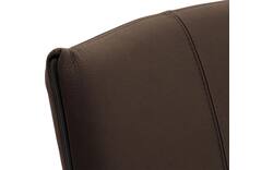 Goossens eetkamerstoel funk bruin leer - 8210593-01