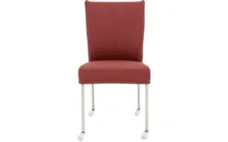 Goossens eetkamerstoel funk rood leer - 8210594-01