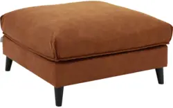 Goossens hocker jonas bruin micro leer - 8210597-01