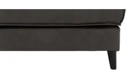 Goossens hocker jonas grijs micro leer - 8210598-01