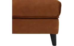 Goossens hocker jonas bruin micro leer - 8210600-01