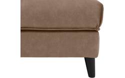 Goossens hocker jonas bruin micro leer - 8210602-01