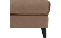 Goossens hocker jonas bruin micro leer - 8210602-01