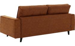 Goossens zitbank jonas bruin micro leer - 8210603-01