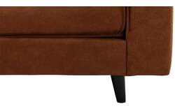 Goossens zitbank jonas bruin micro leer - 8210603-01