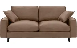 Goossens zitbank jonas bruin micro leer - 8210604-01