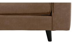 Goossens zitbank jonas bruin micro leer - 8210604-01