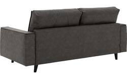 Goossens zitbank jonas grijs micro leer - 8210605-01