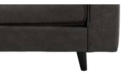 Goossens zitbank jonas grijs micro leer - 8210605-01