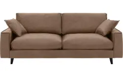 Goossens zitbank jonas bruin micro leer - 8210607-01