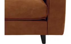 Goossens hoekbank jonas bruin micro leer - 8210609-01