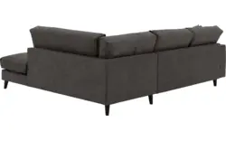 Goossens hoekbank jonas grijs micro leer - 8210610-01-gespiegeld