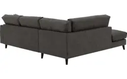 Goossens hoekbank jonas grijs micro leer - 8210610-01