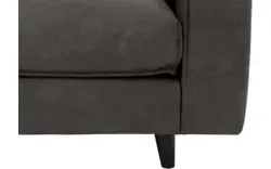 Goossens hoekbank jonas grijs micro leer - 8210610-01