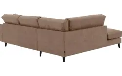 Goossens hoekbank jonas bruin micro leer - 8210611-01