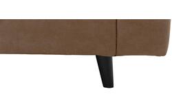 Goossens hoekbank jonas bruin micro leer - 8210615-01