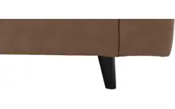 Goossens hoekbank jonas bruin micro leer - 8210615-01
