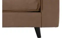 Goossens hoekbank jonas bruin micro leer - 8210621-01