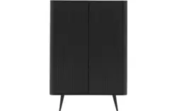 Goossens opbergkast seppe zwart eiken - 8210675-01