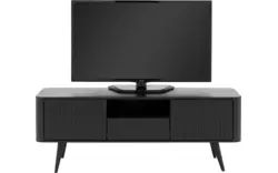 Goossens tv meubel seppe zwart eiken - 8210676-01
