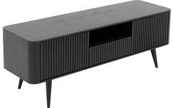 Goossens tv meubel seppe zwart eiken - 8210676-01