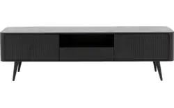 Goossens tv meubel seppe zwart eiken - 8210678-01