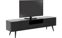 Goossens tv meubel seppe zwart eiken - 8210678-01