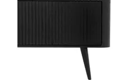 Goossens tv meubel seppe zwart eiken - 8210678-01