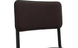 Goossens eetkamerstoel chaplin bruin leer - 8210705-01