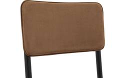 Goossens eetkamerstoel chaplin bruin leer - 8210706-02