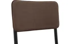 Goossens eetkamerstoel chaplin bruin leer - 8210707-02