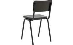 Goossens eetkamerstoel chaplin groen leer - 8210708-02