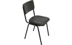 Goossens eetkamerstoel chaplin groen leer - 8210708-01