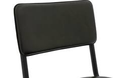 Goossens eetkamerstoel chaplin groen leer - 8210708-01