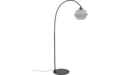 Goossens vloerlamp musik zwart metaal - 8210819-01