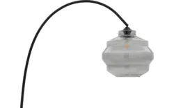 Goossens vloerlamp musik zwart metaal - 8210819-01