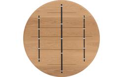 Goossens excellent eettafel uniek blank eiken - 8210847-01-a