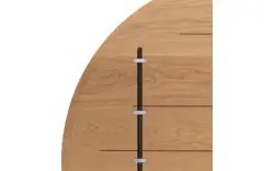 Goossens excellent eettafel uniek blank eiken - 8210847-01-a