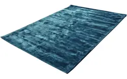 Goossens vloerkleed scilla blauw viscose - 8211239-01