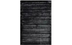 Goossens vloerkleed rib grijs viscose - 8211275-01