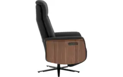 Goossens relaxstoel finesse zwart leer - 8211285-02