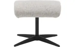Goossens hocker avec grijs stof - 8211437-01