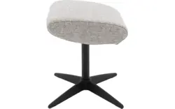 Goossens hocker avec grijs stof - 8211437-01