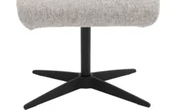 Goossens hocker avec grijs stof - 8211437-01