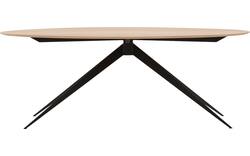 Goossens excellent eettafel uniek blank eiken - 8211524-02